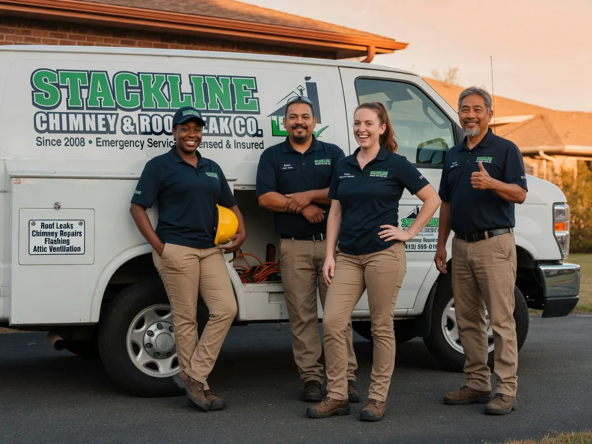 Chimney flashing repair company in Modena, PA